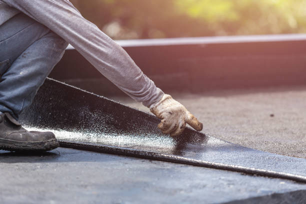 Professional Exterior Waterproofing technician working in Lascassas, TN